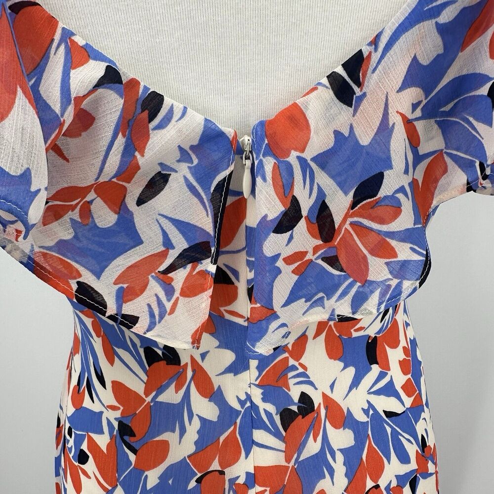 Lauren Ralph Lauren Womens Maxi Dress Sz 4 Floral Elegant‎ Summer Chic Feminine - Picture 6 of 10